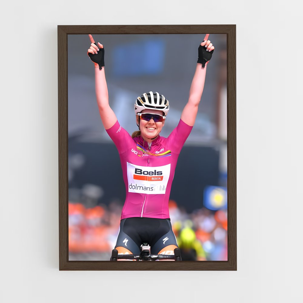 Poster Anna breggen – affiche Cyclisme (vue 5)
